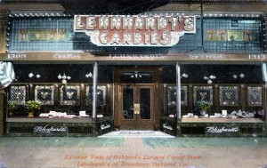 Lenhardt's Candy Store, on a busy afternoon, 1309 Broadway, Oakland, California           